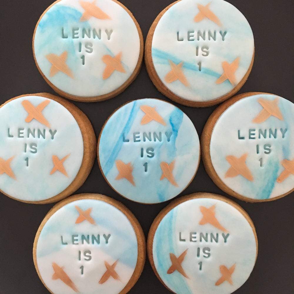 Personalised Round Cookies